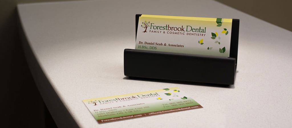Markham Dentist - Forestbrook Dental - Business Card